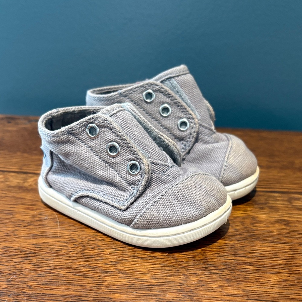 Toms Grey Toddler Shoes